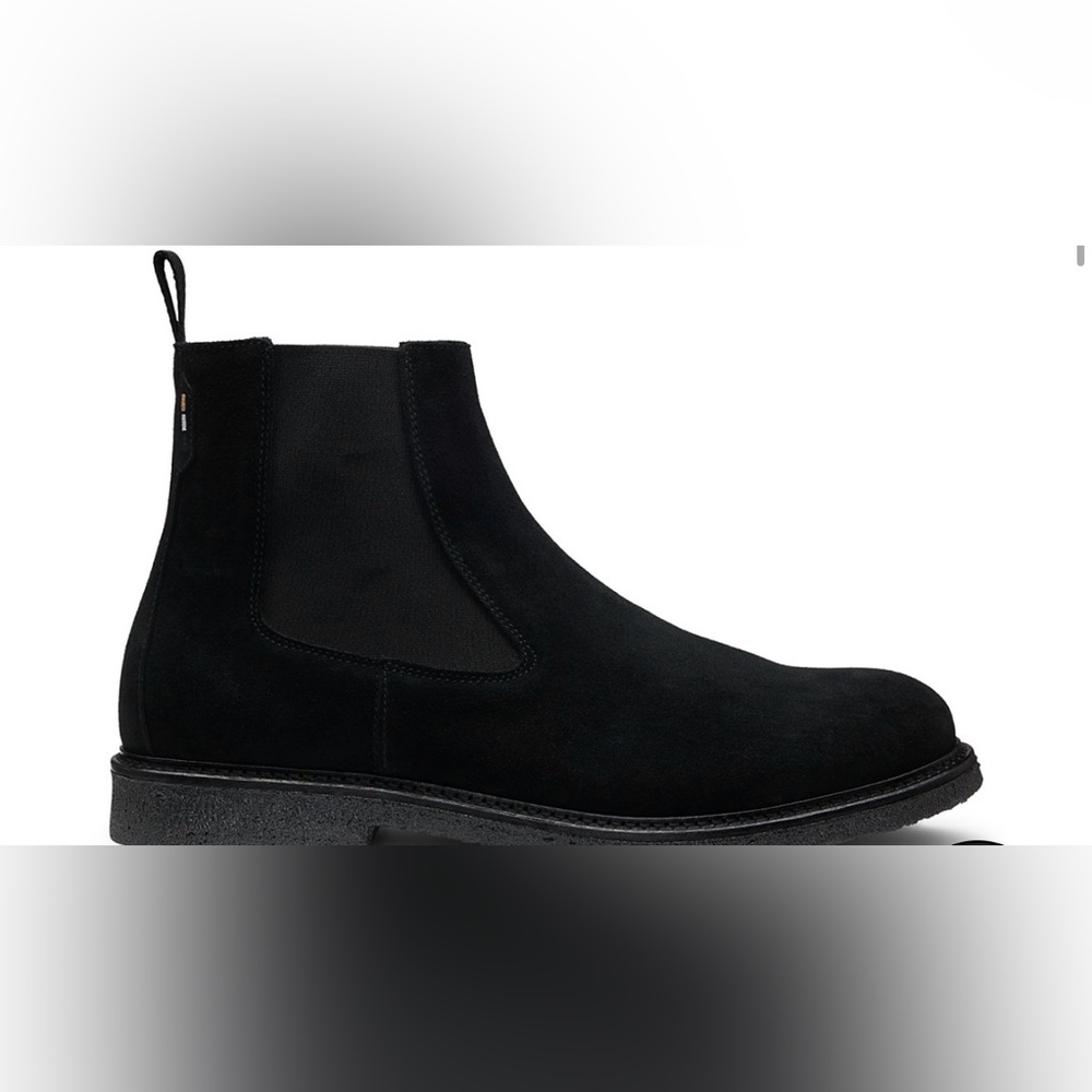 Elegant Black Men's Ankle Boots